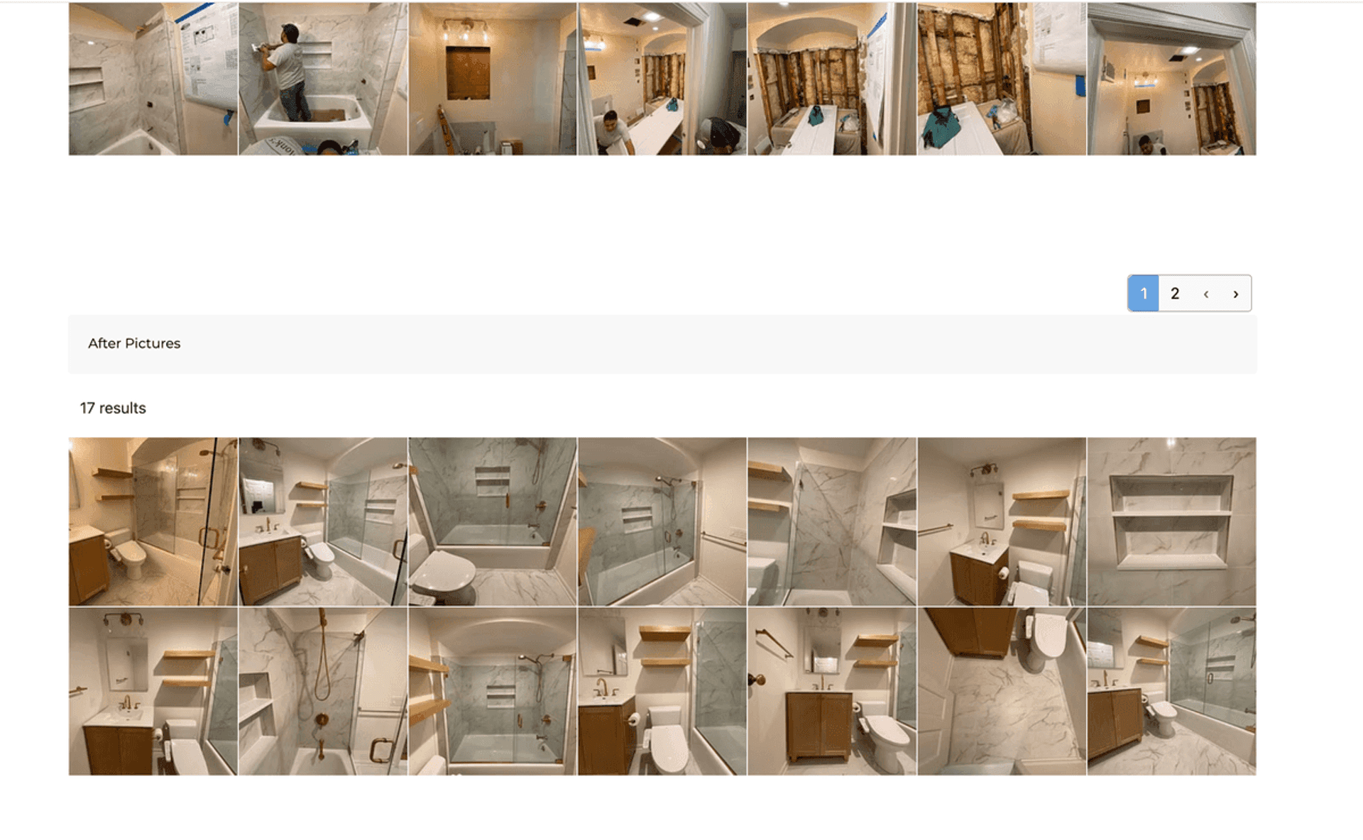 Before and after project documentation with SharinPix