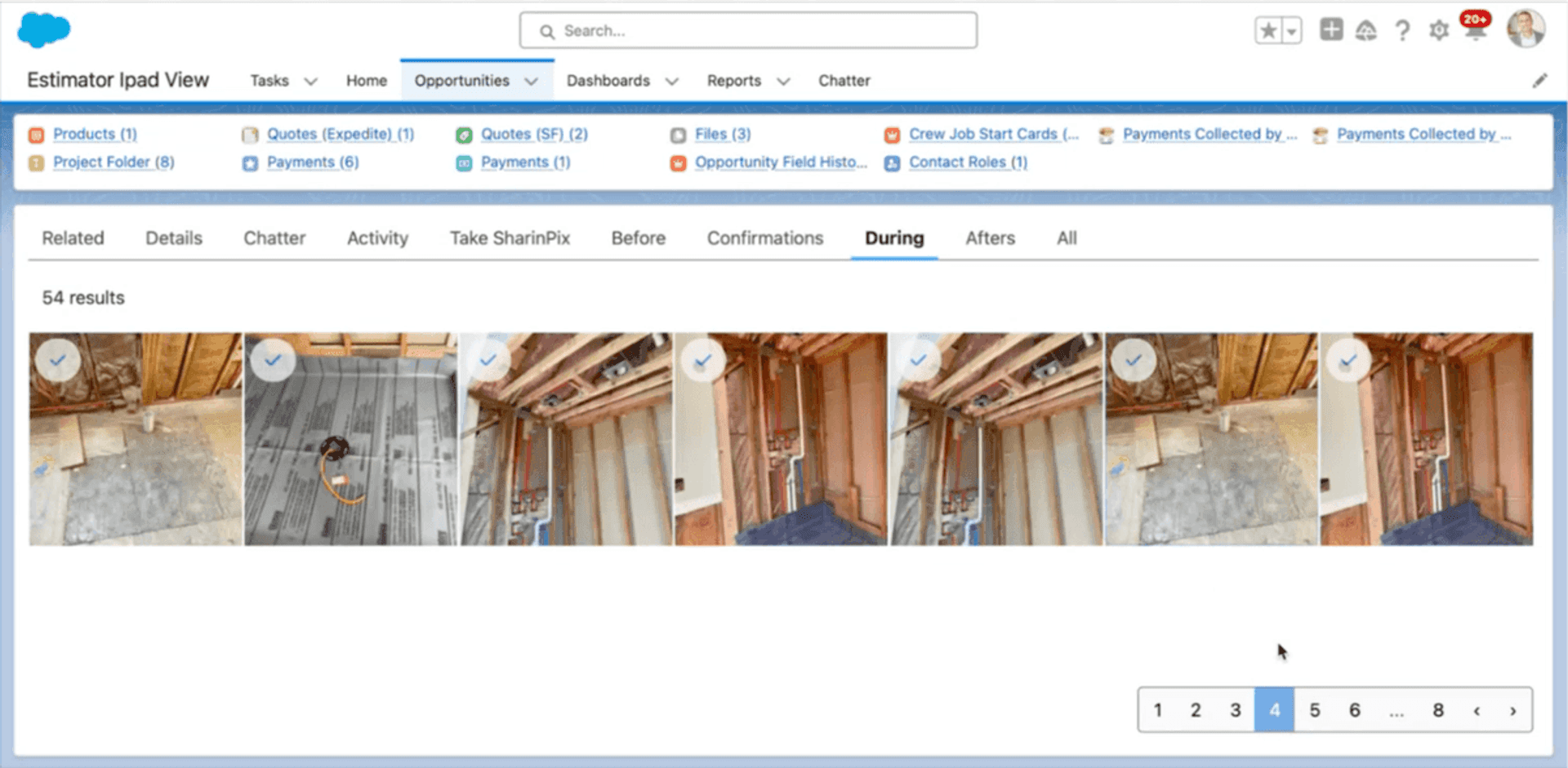 Professional photo galleries for customer presentations